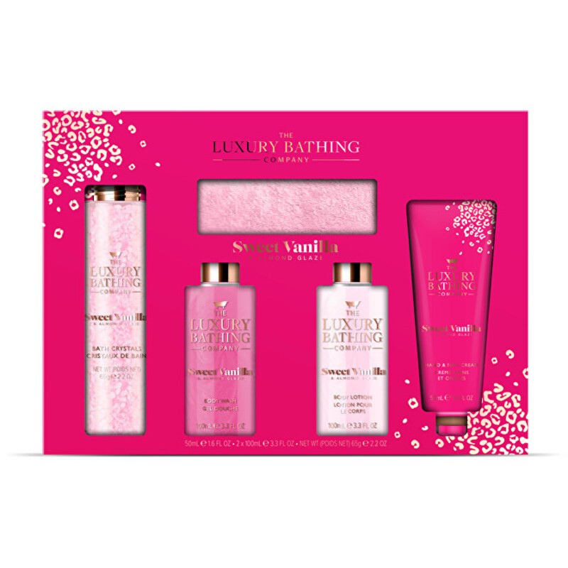 Grace Cole Set regalo per la cura del corpo Vaniglia e Mandorla 5 pezzi donna