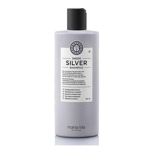 Maria Nila Sheer Silver Shampoo Shampoo che neutralizza i toni gialli dei capelli donna 100ml
