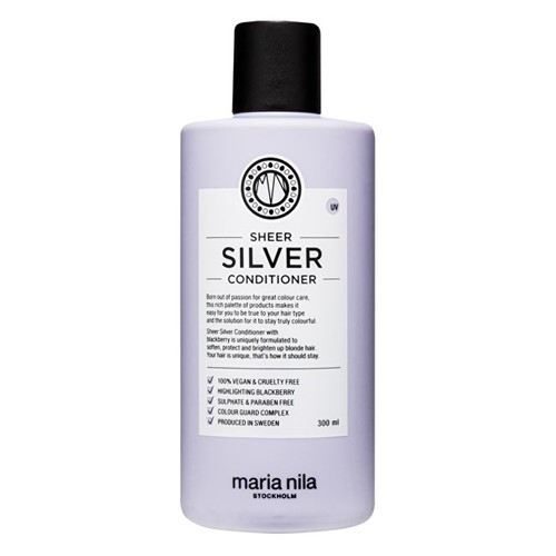 Maria Nila Sheer Silver Conditioner Balsamo idratante che neutralizza i toni gialli dei capelli donna 100ml