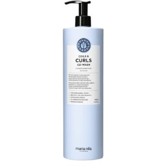 Maria Nila Balsamo detergente Coils & Curls per capelli ricci e mossi Co-Wash - Volume: 1000ml donna