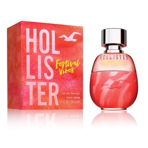 Hollister FESTIVAL VIBES FOR HER eau de parfum spray 100ml donna