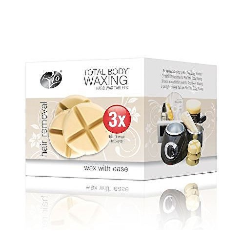 RioBeauty Total Body Waxing Hard Wax Tablets Set donna 1 0ks