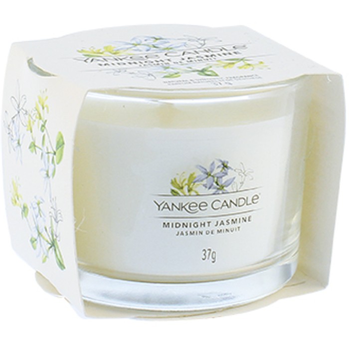 Yankee C and le Midnight Jasmine plnon jasmn Votivn svka ve skle unisex 370g