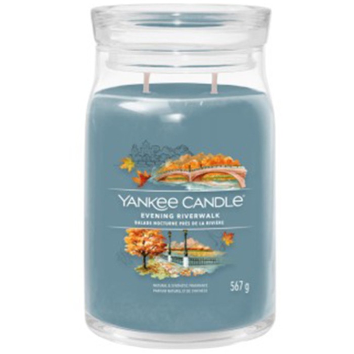 Yankee Candle Evening Riverwalk Signature Candle veern prochzka u eky Vonn svka unisex 368 0g