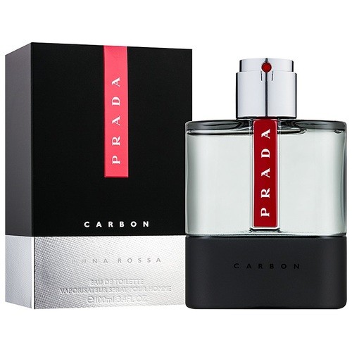 Prada LUNA ROSSA CARBON eau de toilette spray 50ml uomo