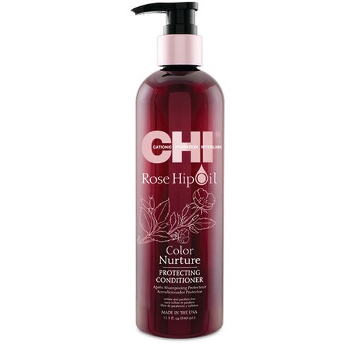 Farouk Systems CHI Rose Hip Oil Colour Nurture Protecting Conditioner Balsamo protettivo per capelli colorati 739ml Donna