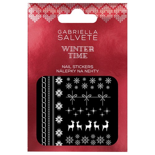 Gabriella Salvete Winter Time Nail Art Stickers Manicure Donna 1pcs
