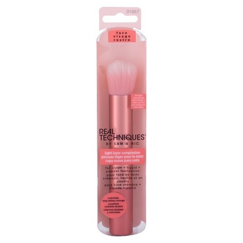 Real Techniques Pennelli Strato chiaro Carnagione Pennello cosmetico per il trucco 10ks Donna
