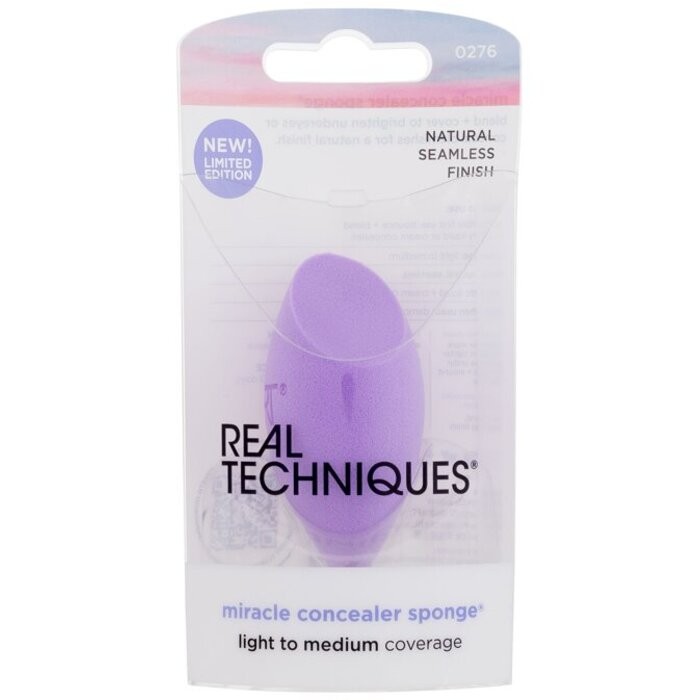 Real Techniques Miracle Concealer Sponge Viola Applicatore donna 10ks