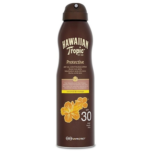 Hawaiian Tropic COCONUT MANGO OIL bruma SPF30 spray 180 ml Unisex