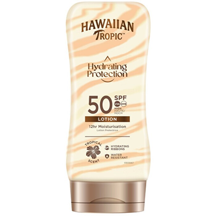 Hawaiian Tropic Hydrating Protection Lotion SPF 50 Crema solare idratante donna 180ml