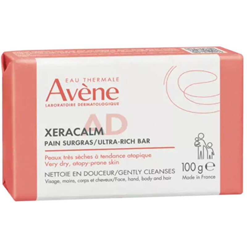Avène XeraCalm Ultra-Rich Bar - Bar soap for very dry and atopic skin unisex 100.0g
