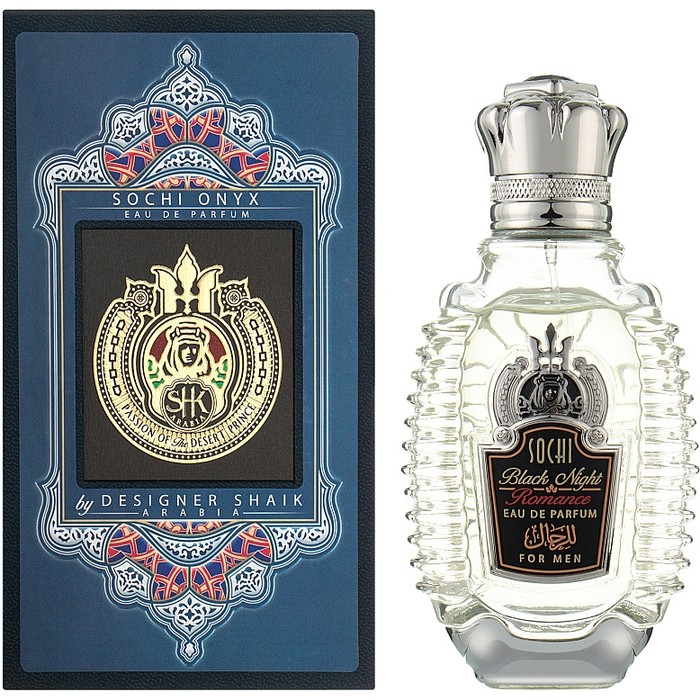 Shaik Sochi Black Night Romance eau de parfum uomo 80ml