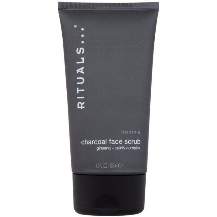 Rituals Homme Charcoal Face Scrub 125ml Ginseng + Purity Complex