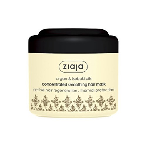 Ziaja Maschera lisciante per capelli secchi e danneggiati Argan Concentrate d Maschera Lisciante per Capelli 200ml donna