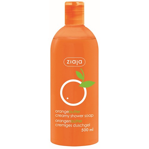 Ziaja Cream Shower Soap Orange Butter 500 ml donna 500ml