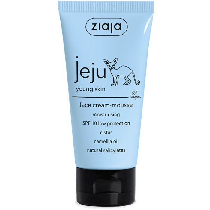 Ziaja Jeju Face Creammousse SPF10 Mousse crema per la pelle donna 50ml