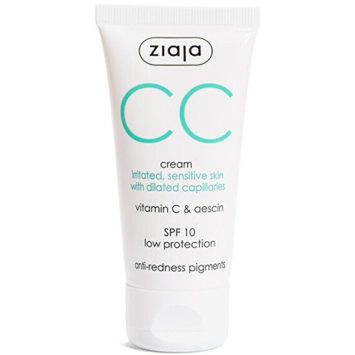 Ziaja CC CREAM correctora para pieles irritadas y sensibles 50 ml Donna