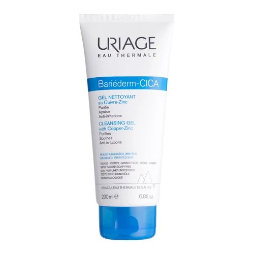 Uriage BARIDERM cica gel limpiador 200 ml Donna
