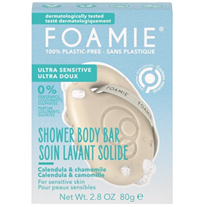 Foamie Barra per il corpo doccia ultra sensibile una solida cura per la doccia donna 800g