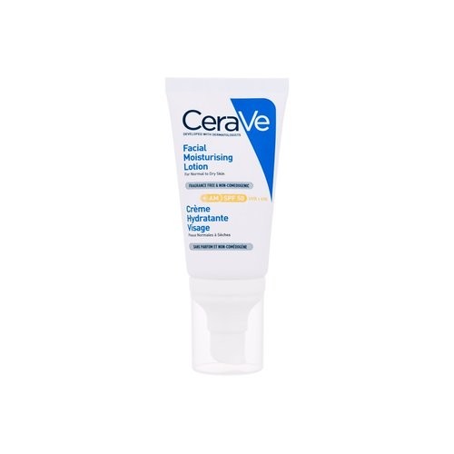 Cerave FACIAL MOISTURISING LOTION SPF50 for normal to dry skin 52 ml Unisex