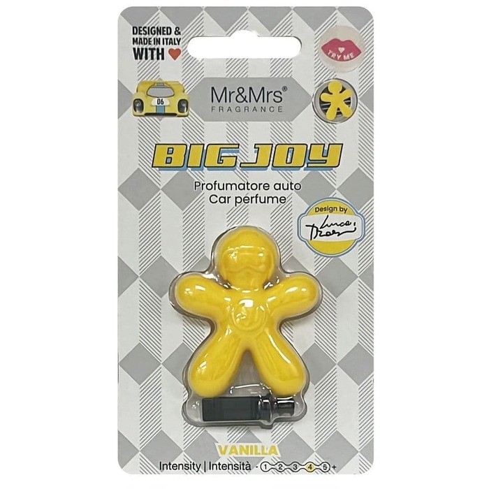 Mr & Mrs Fragrance Big Joy Vanilla Car Fragrance - Car Fragrance donna 1ml