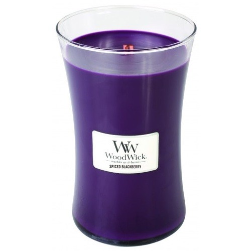 WoodWick Vaso di mora speziata Candela profumata di mora speziata 6095g