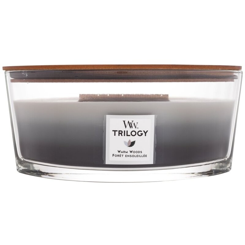WoodWick Warm Woods Trilogy Ship Candela calda 4536g