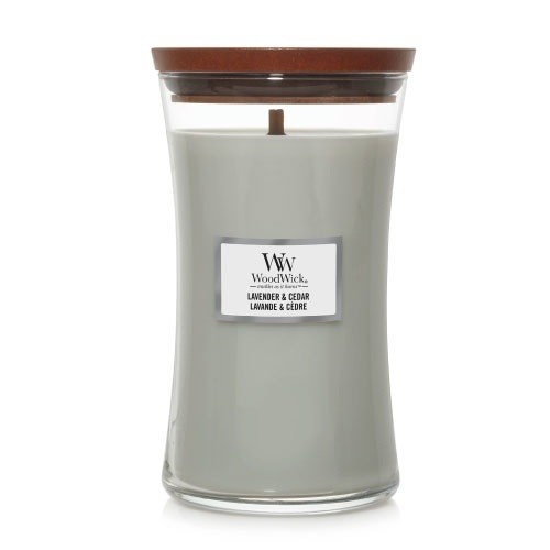WoodWick Lavanda e Cedro Vaso di lavanda e cedro 6090g