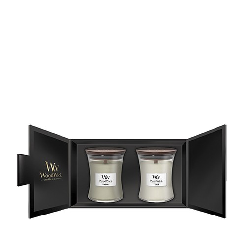WoodWick C and le Gift Set Fireside Linen unisex 2750g
