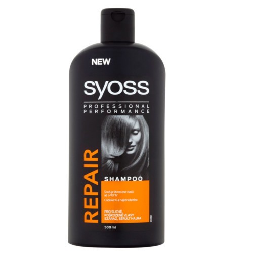 Syoss Shampoo rigenerante per capelli secchi e danneggiati Repair Shampoo 500 ml donna 500ml