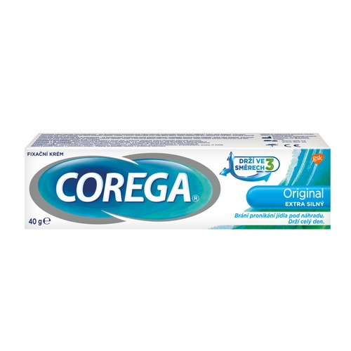 Corega Extra strong Original cream 40 g donna 400g