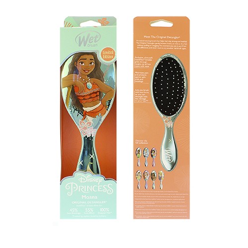 The Wet Brush Original Detangler Princess Wholehearted Moana Teal 1 u unisex 1u