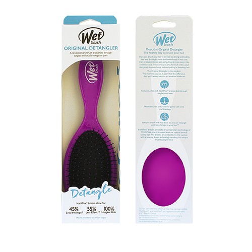 Wet Brush Spazzola districante viola