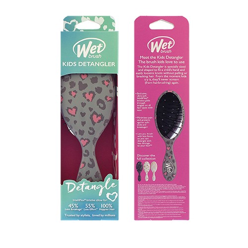 Wet Brush Leopard Kids Detangler Dtsk kart na vlasy baby
