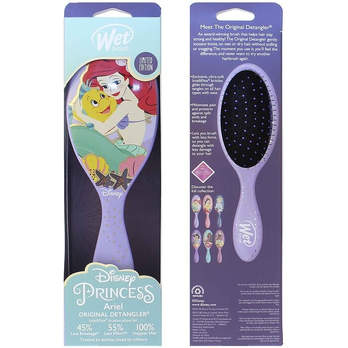 The Wet Brush Wetbrush Cepillo Original Desenredante Princesas Disney Ariel unisex