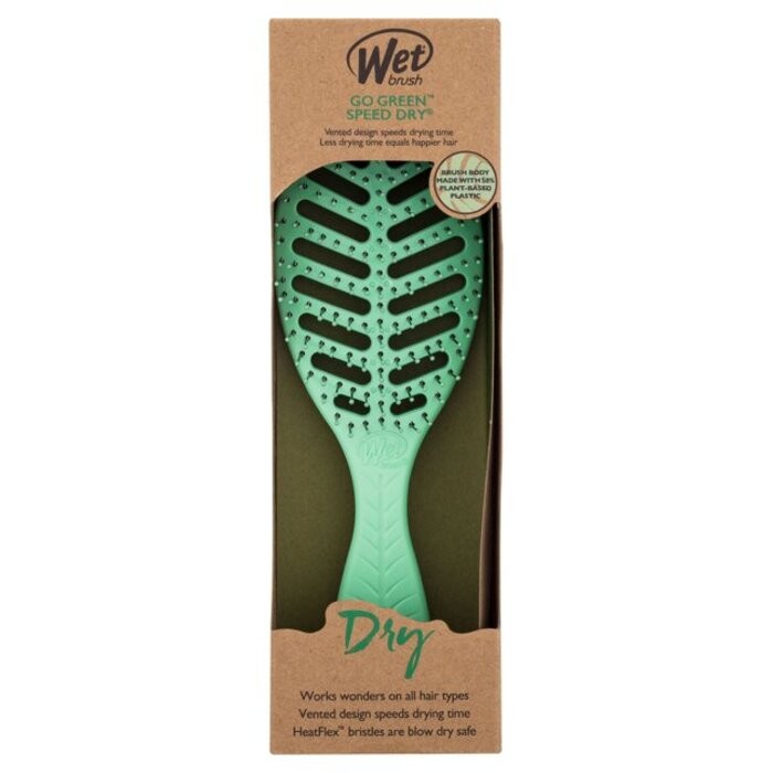 Wet Brush Go Green Speed Dry Hairbrush Spazzola per capelli che accelera lasciugatura donna Pink