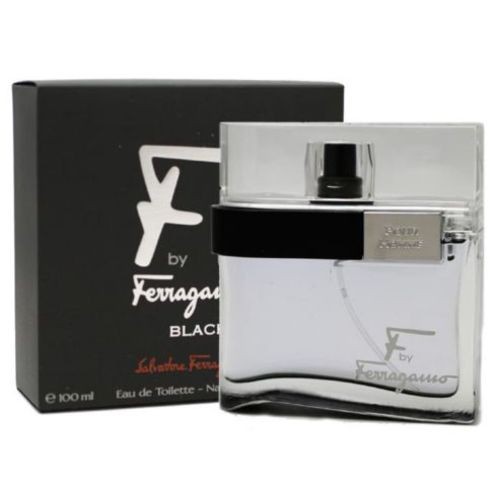 Salvatore Ferragamo F di Ferragamo pour Homme Black Eau de toilette da Uomo 50ml