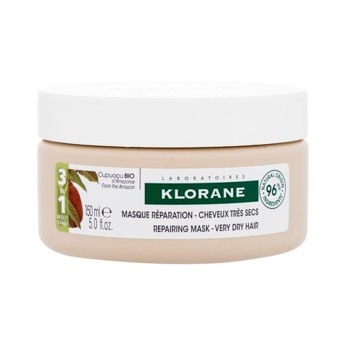 Klorane AL CUPUAU BIO mascarilla reparadora para cabello muy seco 150 ml Unisex