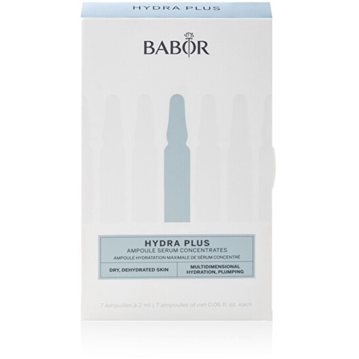 Babor Hydra Plus Concentrates Ampoules Set donna 14ml 7x2ml