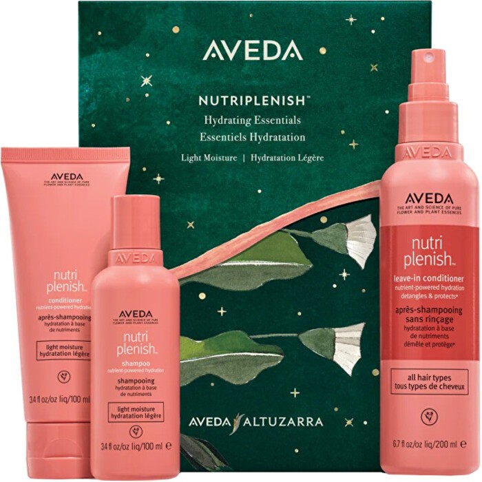 Aveda NutriPlenish Light Moisture - Dry Hair Care Gift Set donna