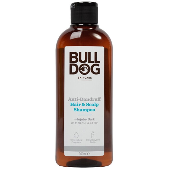 Bulldog AntiDandruff Hair Scalp Shampoo Jujube Bark ampon proti lupm uomo 300ml