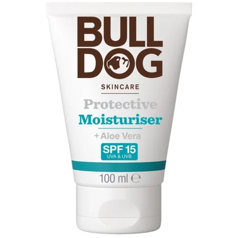 Bulldog Protective Moisturiser SPF 15 - Moisturizing face cream uomo 100ml