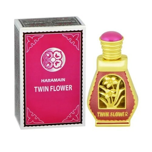 Al Haramain Twin Flower Perfumed Oil 15 ml donna