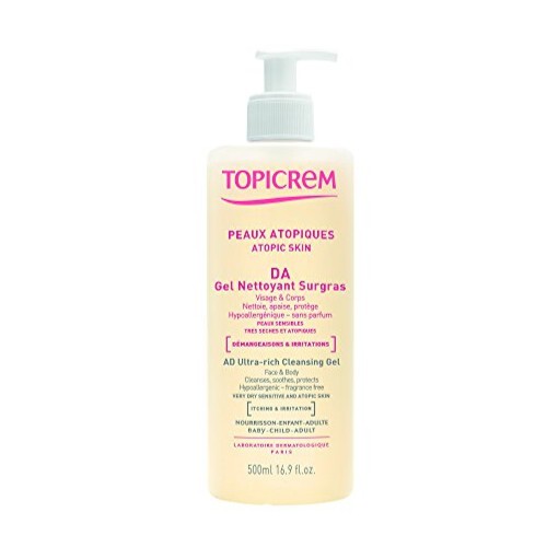 Topicrem DA UltraRich Cleansing Gel Gel detergente ultra nutriente donna 500ml