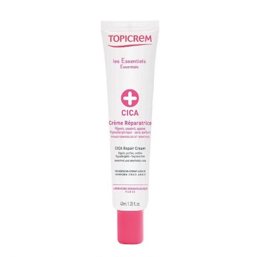 Topicrem CICA Crema Lenitiva Crema rinnovatrice per pelli irritate 40ml Donna