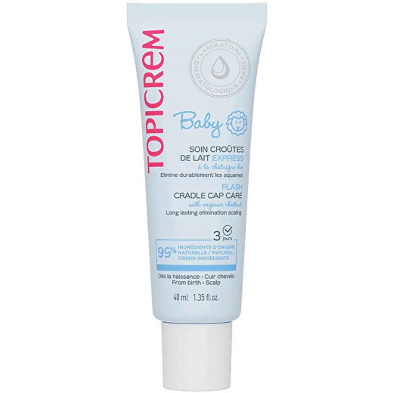 Topicrem Baby Flash Cradle Cap - Anti-dandruff hair gel donna 40ml