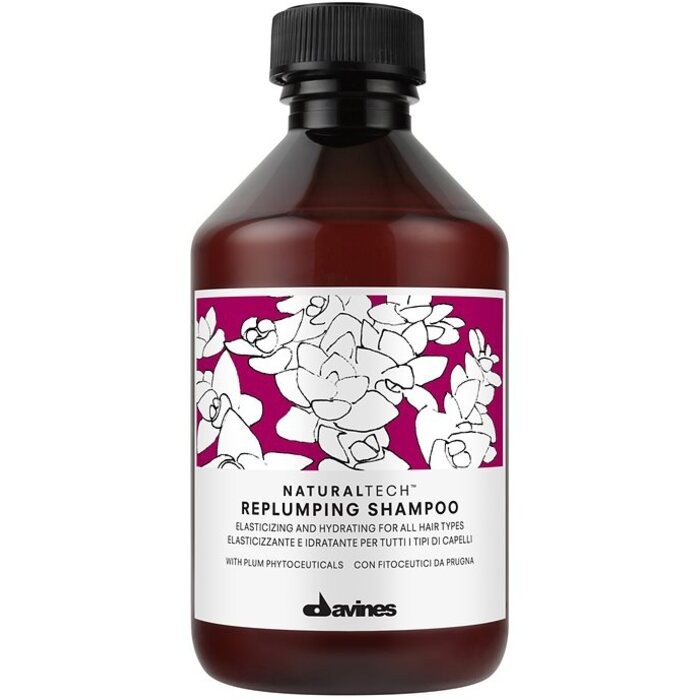Davines Natural Tech Replumping Shampoo (dry and brittle hair) donna 250ml