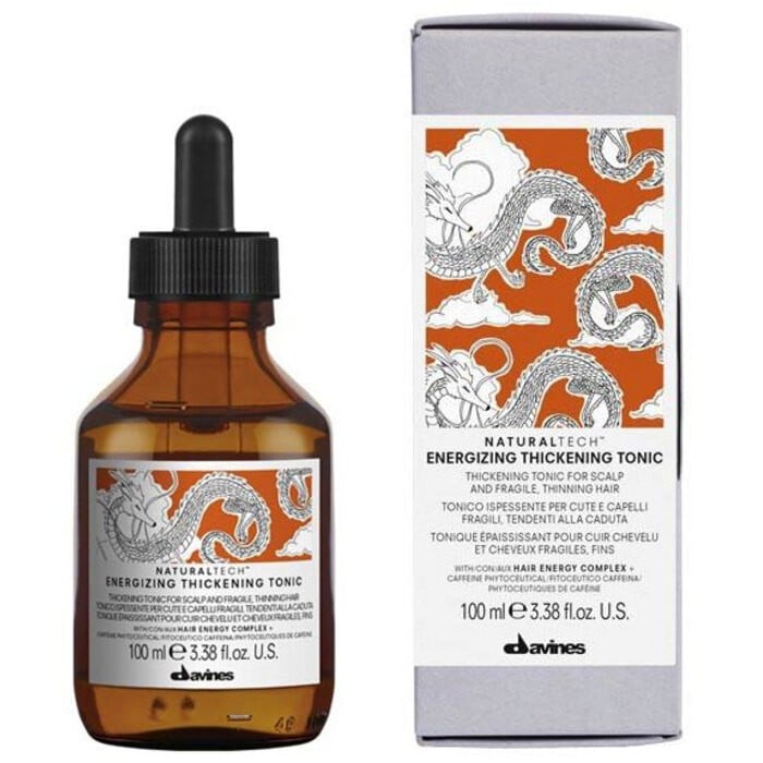 Davines Natural Tech Energizing Thickening Tonic siero per capelli sottili 100ml donna