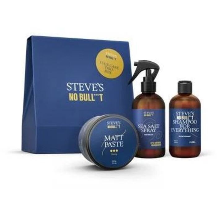 Steves No BullT Trio Box per la cura dei capelli Set regalo uomo
